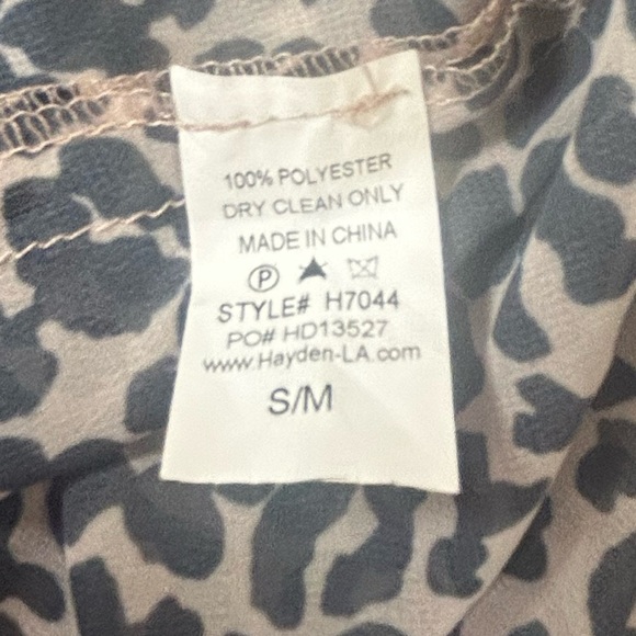 Hayden Animal Print Open Front Sheer Kimono. Size S/M. Whimsigoth. Mobwife. - Picture 4 of 7